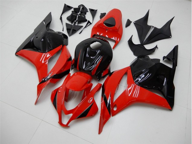 ABS Carenado CBR 600 RR 2009-2012 - Rojo Negro ABS Carenado CBR 600 RR 2009-2012 - Rojo Negro