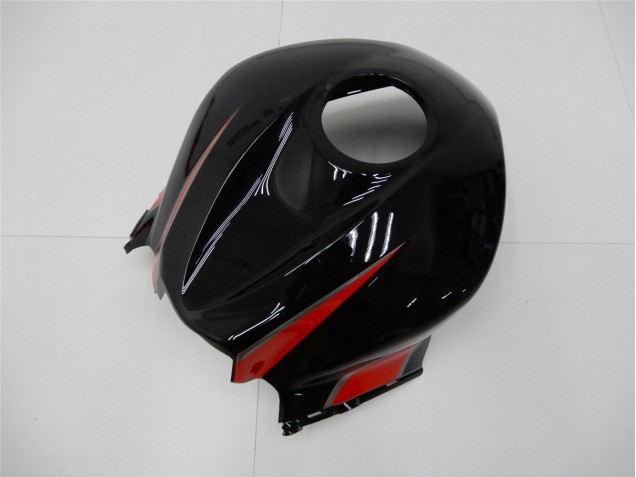 ABS Carenado CBR 600 RR 2009-2012 - Rojo Negro ABS Carenado CBR 600 RR 2009-2012 - Rojo Negro