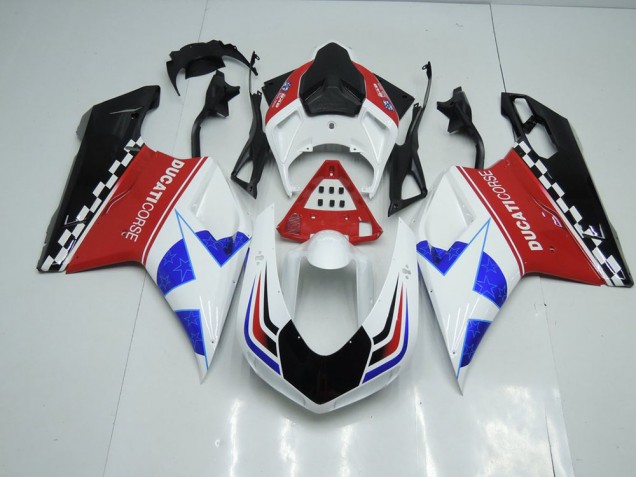 ABS Carenado Ducati 848 1098 1198 2007-2014 - Estrella ABS Carenado Ducati 848 1098 1198 2007-2014 - Estrella