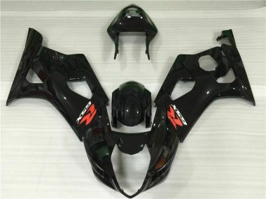 ABS Carenado GSXR 1000 K3 2003-2004 - Brillante Negro