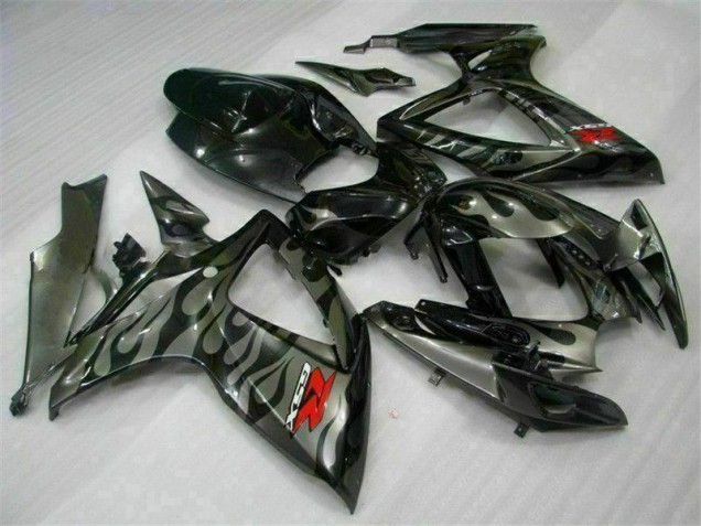 ABS Carenado GSXR 600 / 750 K6 2006-2007 - Negro