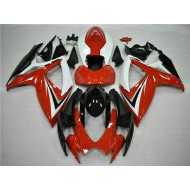 ABS Carenado GSXR 600 / 750 K6 2006-2007 - Rojo Blanco