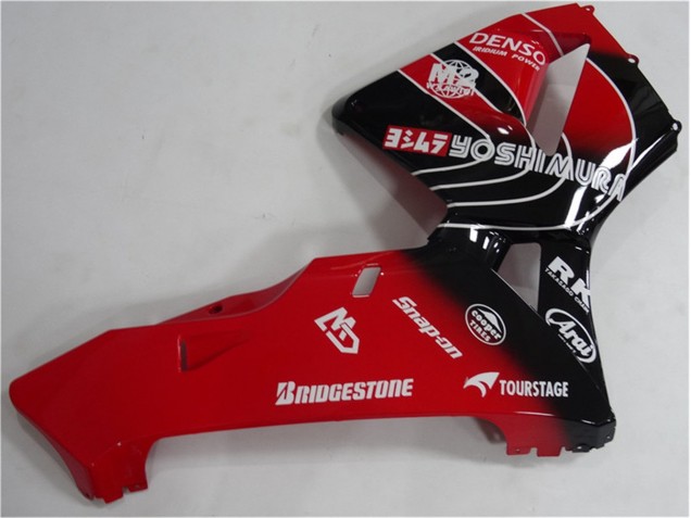 ABS Kits Carenado CBR 600 RR 2005-2006 - Rojo Negro ABS Kits Carenado CBR 600 RR 2005-2006 - Rojo Negro