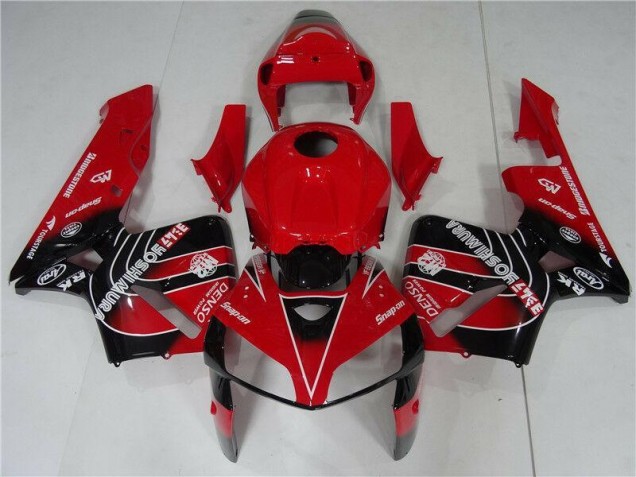 ABS Kits Carenado CBR 600 RR 2005-2006 - Rojo Negro ABS Kits Carenado CBR 600 RR 2005-2006 - Rojo Negro