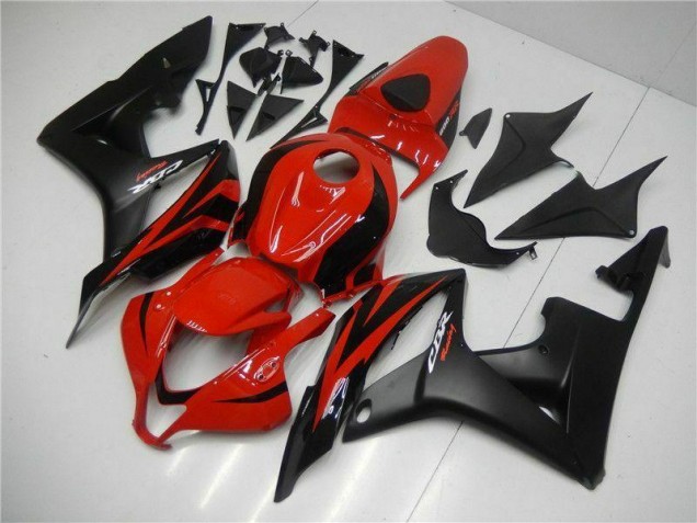 ABS Kits Carenado CBR 600 RR 2007-2008 - Negro Rojo