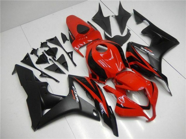 ABS Kits Carenado CBR 600 RR 2007-2008 - Negro Rojo