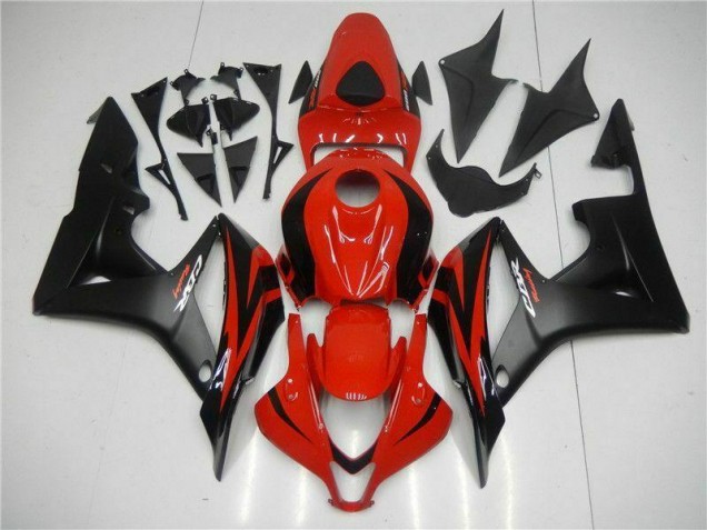 ABS Kits Carenado CBR 600 RR 2007-2008 - Negro Rojo