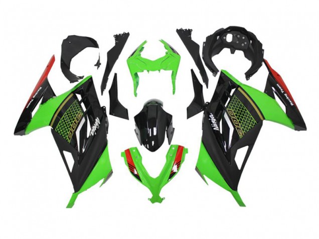 ABS Kits Carenado EX300 2013-2016 - Verde Negro