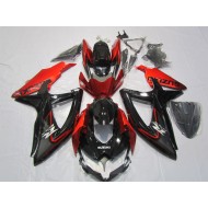 ABS Kits Carenado GSXR 1000 K7 2007-2008 - Negro Rojo