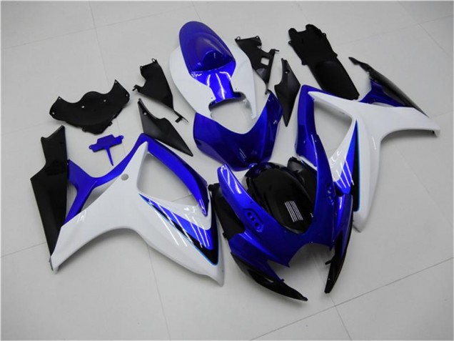 ABS Kits Carenado GSXR 600 / 750 K6 2006-2007 - Azul Blanco