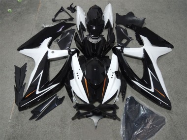 ABS Kits Carenado GSXR 600 K8 2008-2010 - Negro Blanco
