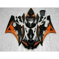 ABS Kits Carenado R6 2006-2007 - Naranja Negro