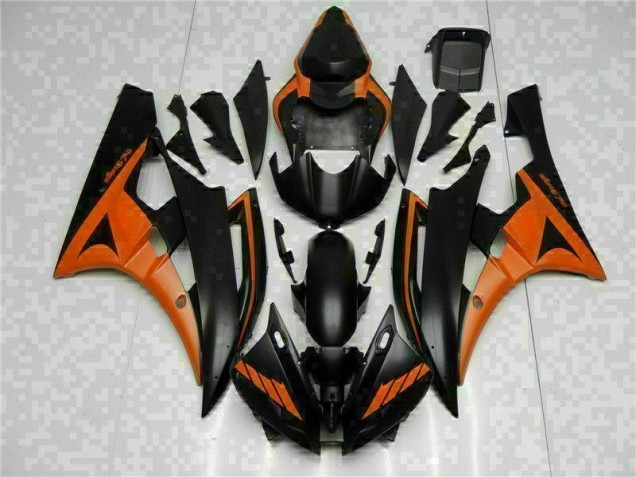 ABS Kits Carenado R6 2006-2007 - Naranja Negro ABS Kits Carenado R6 2006-2007 - Naranja Negro