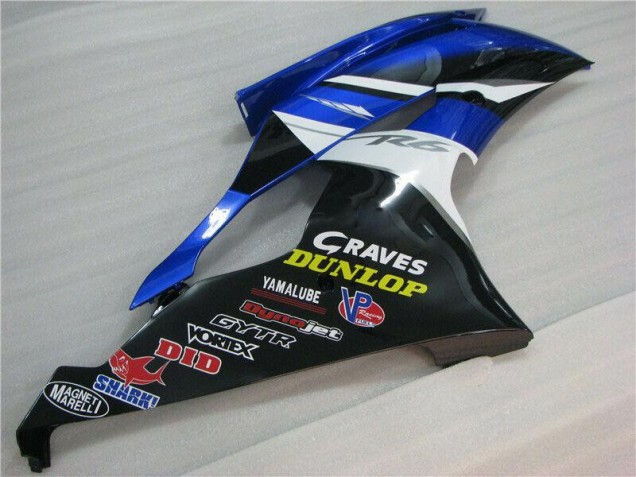 ABS Kits Carenado R6 2008-2016 - Azul ABS Kits Carenado R6 2008-2016 - Azul