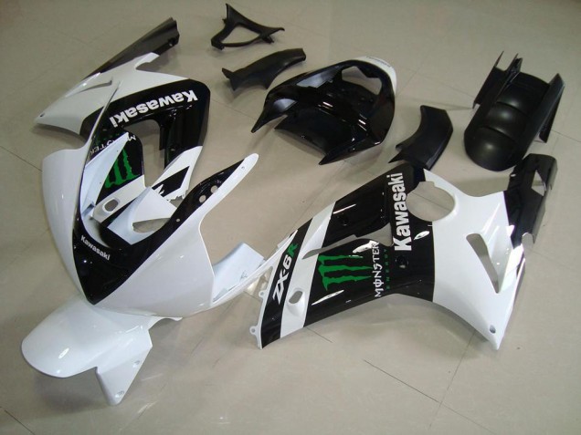 ABS Kits Carenado ZX6R 2003-2004 - Blanco Monster ABS Kits Carenado ZX6R 2003-2004 - Blanco Monster