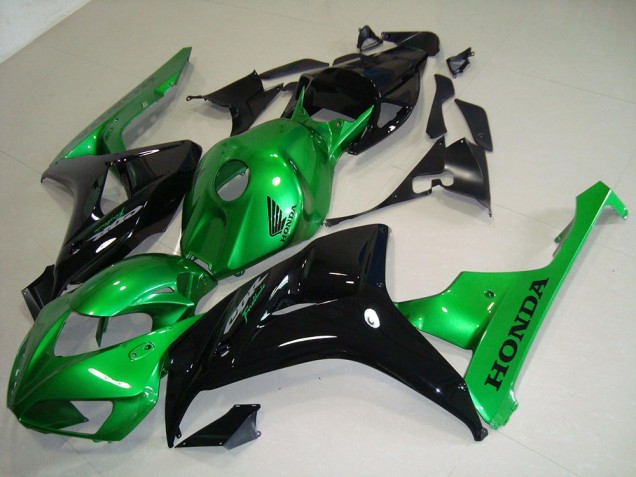 ABS Plástica CBR 1000 RR 2006-2007 - Negro Verde