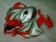ABS Plástica CBR 1000 RR 2008-2011 - Rojo Plata