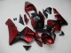 ABS Plástica CBR 600 RR 2003-2004 - Rojo Negro ABS Plástica CBR 600 RR 2003-2004 - Rojo Negro