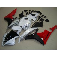 ABS Plástica CBR 600 RR 2007-2008 - Blanco Negro Rojo