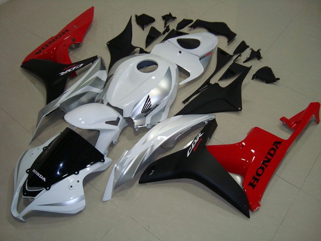 ABS Plástica CBR 600 RR 2007-2008 - Blanco Negro Rojo ABS Plástica CBR 600 RR 2007-2008 - Blanco Negro Rojo