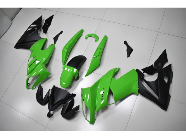 ABS Plástica EX650 2009-2011 - Verde Negro