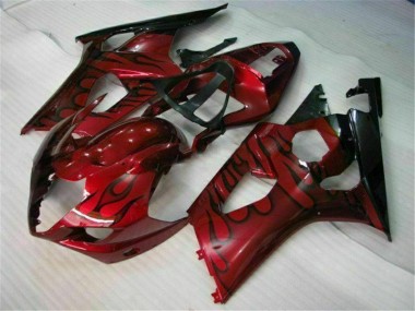 ABS Plástica GSXR 1000 K3 2003-2004 - Rojo