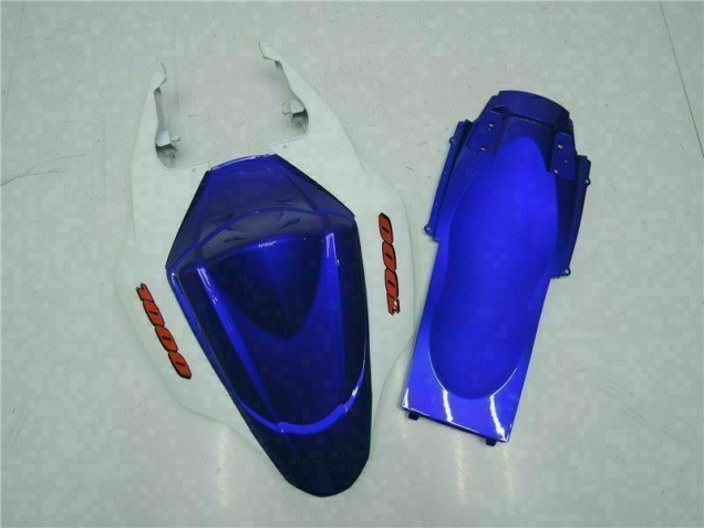 ABS Plástica GSXR 1000 K7 2007-2008 - Azul ABS Plástica GSXR 1000 K7 2007-2008 - Azul