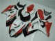 ABS Plástica GSXR 1000 K7 2007-2008 - Rojo Blanco