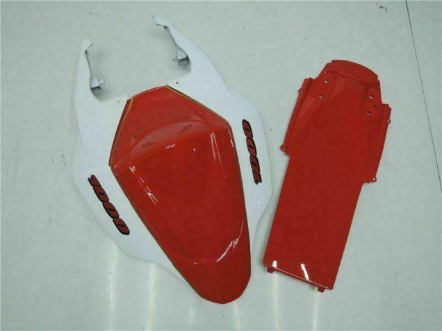 ABS Plástica GSXR 1000 K7 2007-2008 - Rojo Blanco