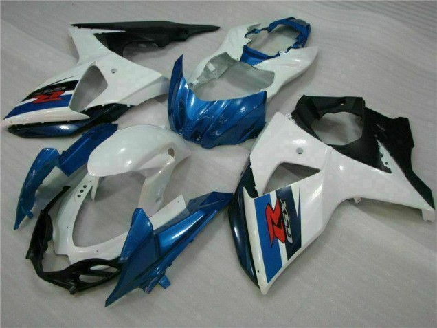 ABS Plástica GSXR 1000 K9 2009-2016 - Azul Blanco