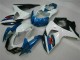 ABS Plástica GSXR 1000 K9 2009-2016 - Azul Blanco