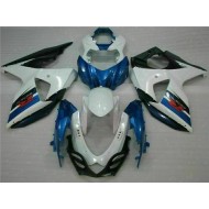 ABS Plástica GSXR 1000 K9 2009-2016 - Azul Blanco