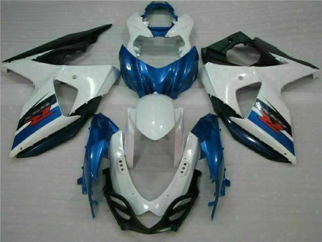 ABS Plástica GSXR 1000 K9 2009-2016 - Azul Blanco