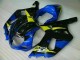 ABS Plástica GSXR 600 / 750 K1 K2 K3 2001-2003 - Azul