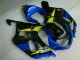ABS Plástica GSXR 600 / 750 K1 K2 K3 2001-2003 - Azul