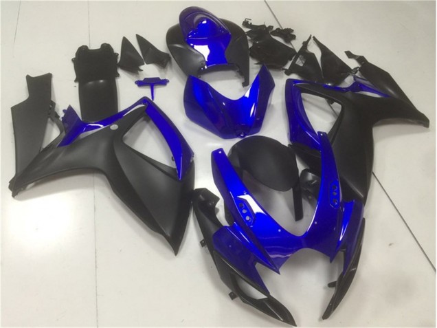 ABS Plástica GSXR 600 / 750 K6 2006-2007 - Azul Negro