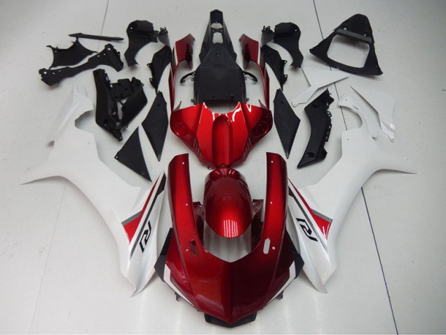 ABS Plástica R1 2015-2019 - Rojo Blanco
