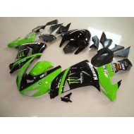 ABS Plástica ZX10R 2006-2007 - Verde Monster