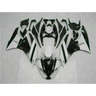 ABS Plástica ZX6R 2009-2012 - Blanco Negro
