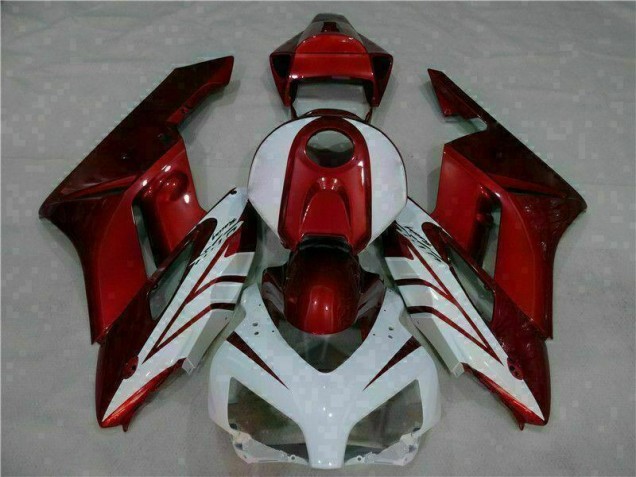 ABS Plástico CBR 1000 RR 2004-2005 - Blanco Rojo