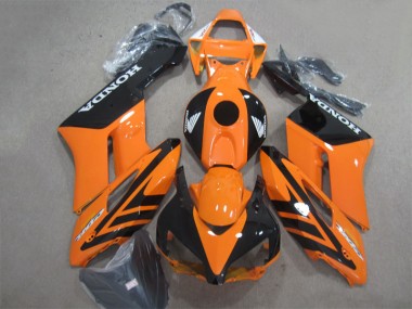 ABS Plástico CBR 1000 RR 2004-2005 - Negro Naranja