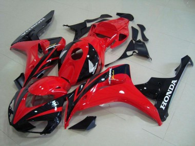 ABS Plástico CBR 1000 RR 2006-2007 - Rojo Negro
