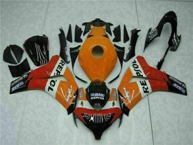 ABS Plástico CBR 1000 RR 2008-2011 - Naranja Repsol