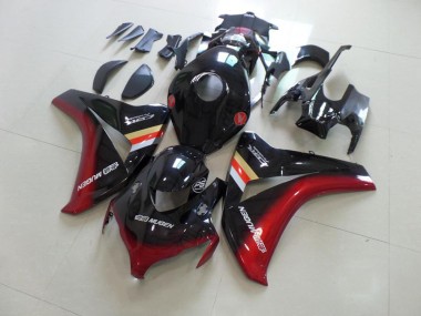 ABS Plástico CBR 1000 RR 2008-2011 - Negro Rojo Mugen