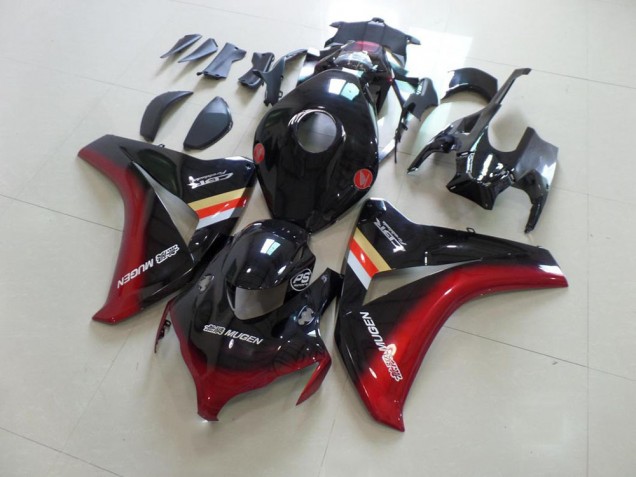 ABS Plástico CBR 1000 RR 2008-2011 - Negro Rojo Mugen ABS Plástico CBR 1000 RR 2008-2011 - Negro Rojo Mugen