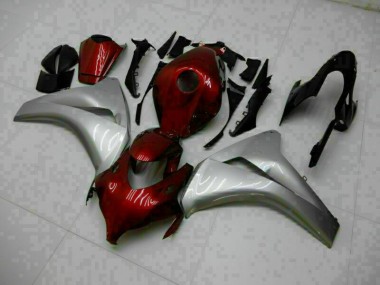 ABS Plástico CBR 1000 RR 2008-2011 - Rojo Plata