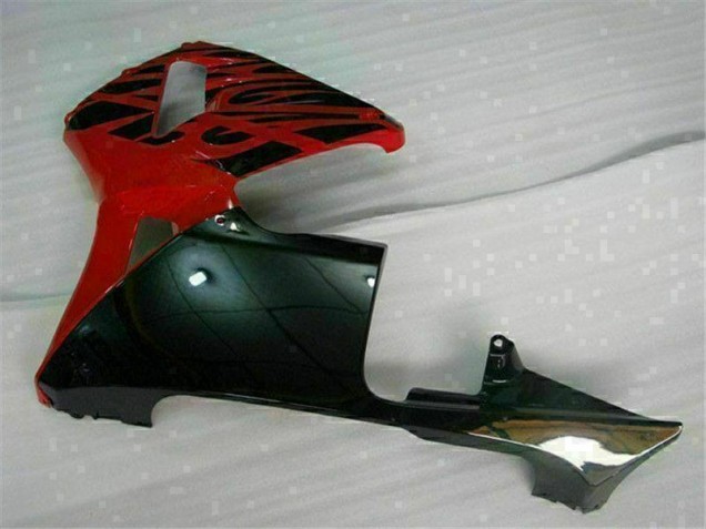 ABS Plástico CBR 600 RR 2003-2004 - Rojo Negro ABS Plástico CBR 600 RR 2003-2004 - Rojo Negro