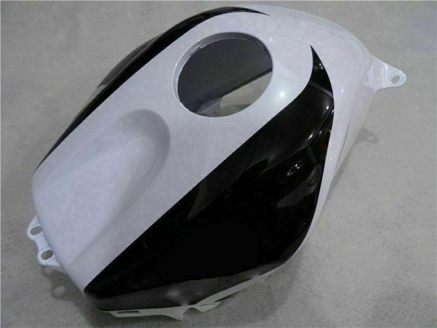 ABS Plástico CBR 600 RR 2005-2006 - Blanco Negro ABS Plástico CBR 600 RR 2005-2006 - Blanco Negro