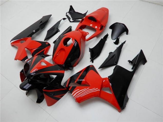 ABS Plástico CBR 600 RR 2005-2006 - Rojo Negro