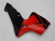 ABS Plástico CBR 600 RR 2005-2006 - Rojo Negro